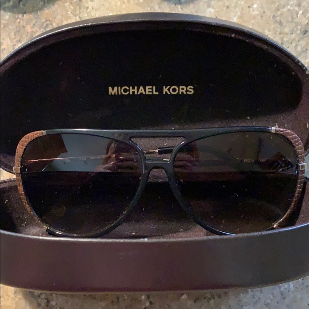 Michael Kors Aviator Sunglasses